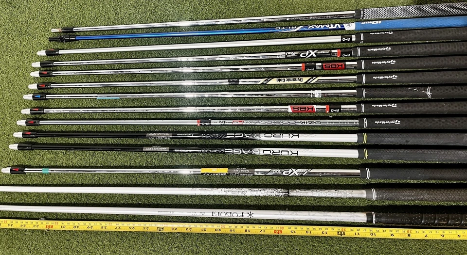 Wholesale Lot of 14 Golf Shafts - Assorted Fitting Shafts - Image 1 of 4