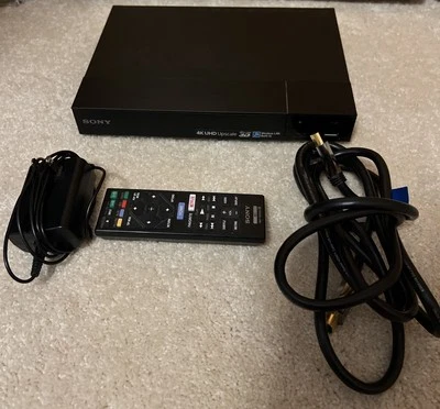 Reproductor de DVD Blu-ray 3D Sony BDP-S6500 4K UHD de lujo con control remoto PROBADO Foto 1 de 4