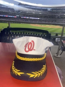 RARO Washington Nationals 'Yacht Rock' City Cruises Yate Capitán Sombrero 2025 Promoción - Imagen 1 de 5