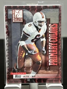 2001 Donruss Elite Primary Colors - #/975 #PC-31 - Santana Moss - New York Jets - Foto 1 di 2