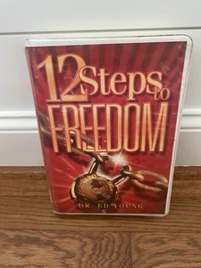 12 Steps To Freedom 6-Tape Cassette Audiobook Set Dr Ed Young Winning Walk - Picture 1 of 3