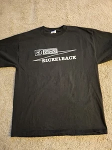 Vintage 3 Doors Down Nickelback POD 2004 Rock  Band  Men's Lg. Tour T-Shirt  - Picture 1 of 7