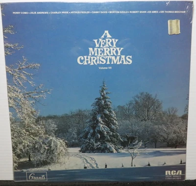 A VERY MERRY CHRISTMAS VOL VII PERRY COMO (NM) SEALED DPL1-0049 VINYL LP RECORD - Image 1 of 2