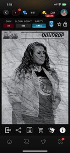 Topps Slam WWE *Digital* 2021 Sketch Motion - Doudrop 502cc - Picture 1 of 1