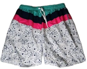 Chubbies The Aquatic Libations 7" Inseam Swim Trunks Shorts Men's Size Large - Picture 1 of 6