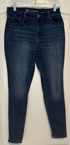 No Boundaries NOBO Juniors Skinny Denim Jeans Medium Wash Size 13 - Picture 1 of 6