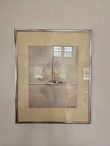 Signierter Lithographiedruck Gemälde des aufgeführten Künstlers Stephen Bleinberger - Bild 1 von 9