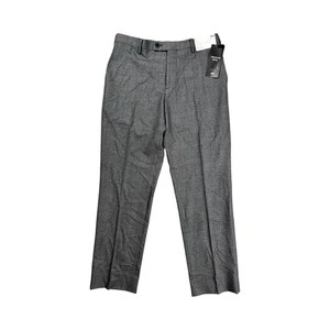 Pantalón Uniqlo Premium Lana Super100s Gris 32x34 Para Hombre Nuevo Con Etiquetas Frente Plano - Imagen 1 de 9