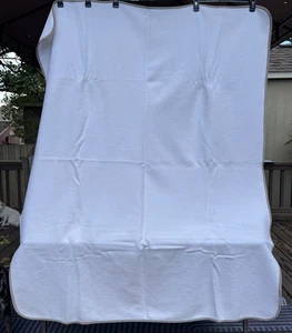 Manta de lujo Peacock Alley 100 % algodón egipcio Portugal borde topo - Imagen 1 de 6