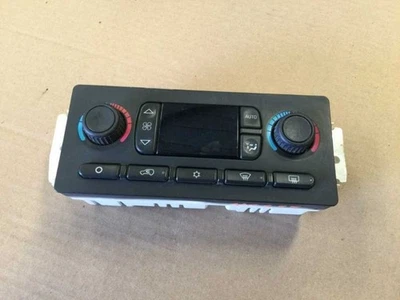 03 04 Silverado Sierra USED AUTOMATIC DIGITAL AC Temperature Control Switch - Image 1 of 4