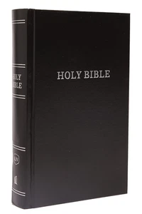 KJV Heilige Bibel Großdruck - Schwarz Hardcover Roter Buchstabe Komfortdruck - Bild 1 von 10
