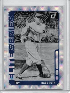Tarjeta Donruss Baseball Babe Ruth Elite Series 2021 #ES3 Diamond Parallel - Imagen 1 de 2