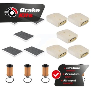 Air Cabin Engine Cartridge Oil Filters (15 Total) Kit For 2019-2024 Audi Q8 2.9L - Picture 1 of 1