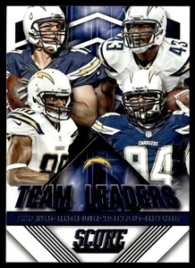 2015 Score Team Leaders Branden Oliver/Philip Rivers/Corey Liuget/Malcom Floyd - Picture 1 of 2