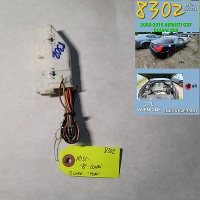 ⭐⭐OEM 2008-2015 INFINITI G37 VARIOS CONECTOR B⭐⭐ Foto 1 de 2