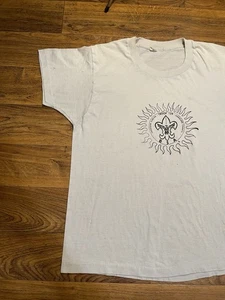 VTG 80s Boy Scouts National Camping School Staff T Shirt USA Men’s XL USA - Picture 1 of 12