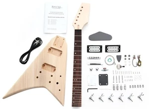 B-WARE Rocktile RR-Design E-Gitarre Bausatz selber bauen Do It Yourself Kit DIY - Bild 1 von 5