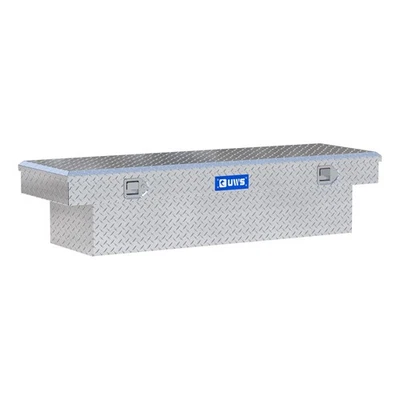 UWS 63" Crossover Truck Tool Box (Heavy Packaging) EC10261 Bright Aluminum Foto 1 de 4