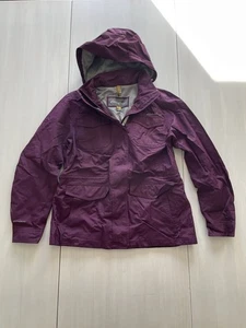 Eddie Bauer Medium Weatheredge Jacket Travex Dark Eggplant Color, Zipper & Snap - Bild 1 von 22