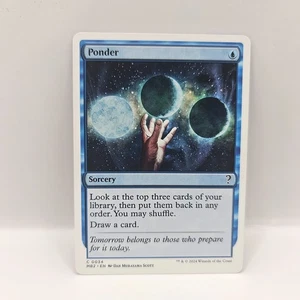 Ponder casi nuevo #34 MTG Mystery Booster 2 (marco de borde blanco) - Imagen 1 de 3