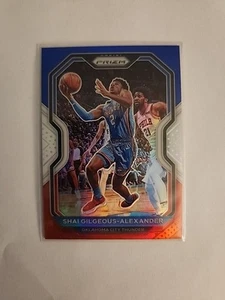 2020-21 Panini Prizm - Shai Gilgeous-Alexander #118 Red White & Blue Prizm - Picture 1 of 5