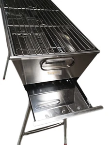 MANGAL Schaschlik GRILL "Wostok2" 100% Edelstahl - Bild 1 von 4