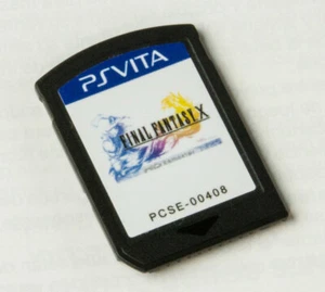 Final Fantasy X/X-2 HD Remaster PS VITA Sony PlayStation Vita solo cartuccia - Foto 1 di 2