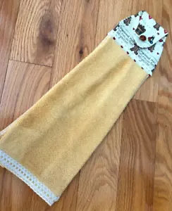 Kitchen Towel, soft and silky, bamboo and polyester, new brown - Picture 1 of 4