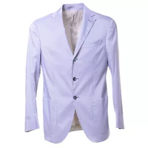 Cantarelli Uomo Giacca Blu Bianco - Picture 1 of 4