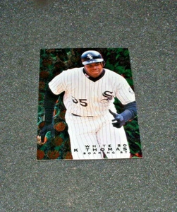 Frank Thomas 1996 Fleer SOARING STAR Einsteckkarte #9 HALL FAME OF FAME kostenloser Versand - Bild 1 von 2