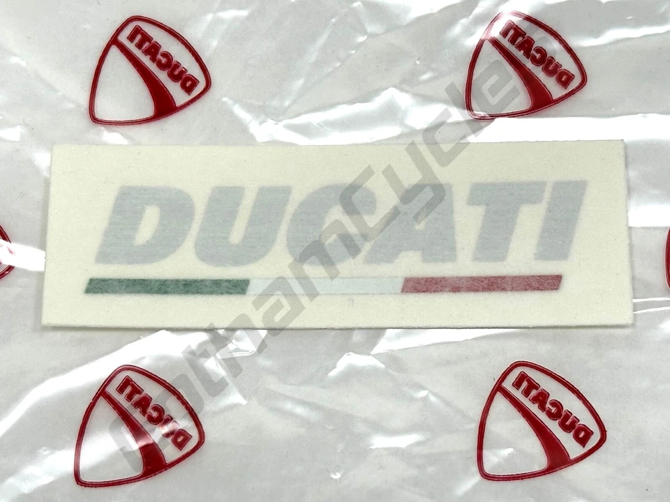 Ducati Rear Tail Cowl Fairing Sticker Decal Italian Flag Emblem 848 1098 1198 - Image 1 of 1