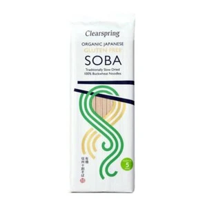 Soba orgánica japonesa 100 % trigo sarraceno Clearspring 200 g - Imagen 1 de 6