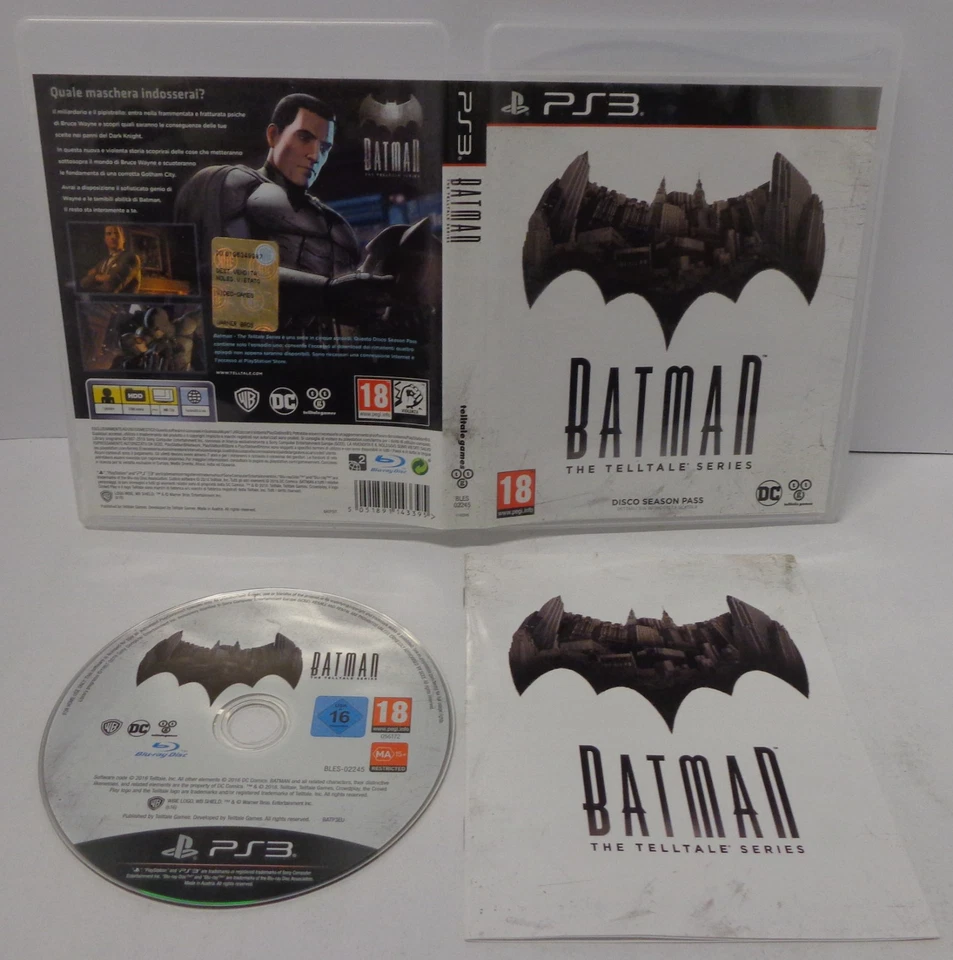 Console Game Gioco SONY Playstation 3 PS3 PAL Play - Batman The Telltale Series  - Immagine 1 di 1