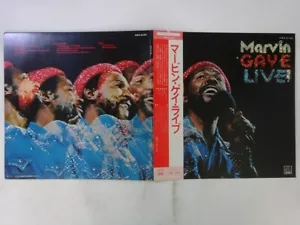Marvin Gaye Marvin Gaye Live! Tamla Motown SWX-6139 Japan  VINYL LP OBI - Imagen 1 de 3