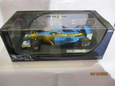 Hot Wheels 1/18 Scale Diecast - B7019 Renault F1 Team R23 Jarno Trulli Model Car - Immagine 1 di 4
