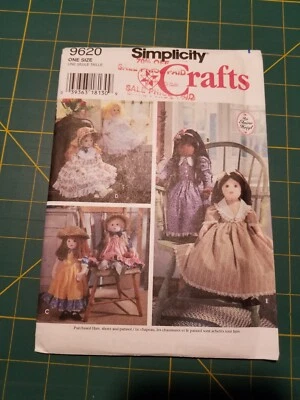 Simplicity Crafts 9620 Doll and Clothes - Image 1 of 2