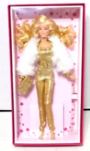 2015 Golden Dream Barbie Superstar Forever Reproduction Gold Label #DGX88 NRFB - Picture 1 of 7