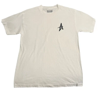 Altamont White Black Logo Graphic Skateboarding Men's Shirt Sleeve Tee Shirt - Image 1 of 4