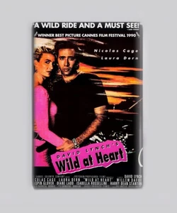 WILD AT HEART (1990) - 2"x3" MOVIE POSTER MAGNET (90s david lynch nicholas cage - Picture 1 of 2