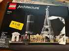 LEGO Architecture Paris France 21044 Skyline Eiffel Tower Building Kit 694pcs 