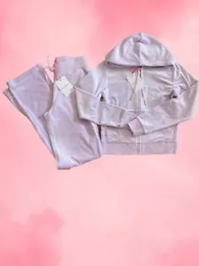 Juicy Couture Sport Velour Purple Tracksuit Size S - Picture 1 of 6