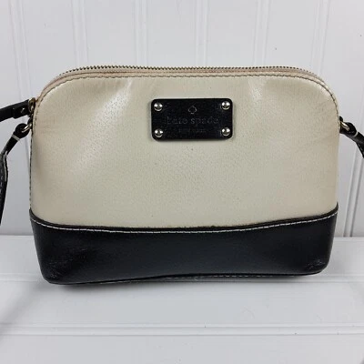 Bolso de mano bandolera Kate Spade Hanna Berkeley Lane beige negro Foto 1 de 4