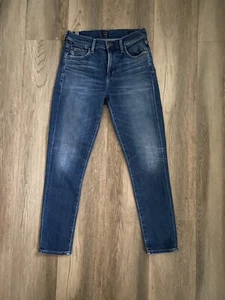 Citizens Of Humanity Rocket kurze Skinny-Jeans hoher Bund blau 26, $ 228 NEU, neu ohne Etikett - Bild 1 von 5