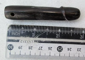 Old Hill Tribe Schamane Büffelhorn Fruchtbarkeit Amulett Phallus - Bild 1 von 2