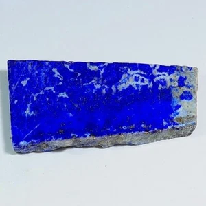 95 CT NATURAL BLUE LAPIS LAZULI ROCK ROUGH SLAB UNTREATED GEMSTONE RGA-227 - Picture 1 of 6