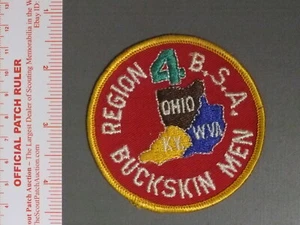 Parche redondo Boy Scout Región 4 REAL 5597 MM - Imagen 1 de 1