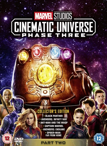 Marvel Studios Cinematic Universe: Phase Three - Part Two DVD (2019) Chadwick - Image 1 of 1