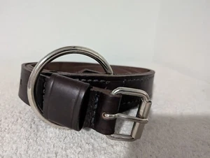 Cinturón de cuero Boston con sujeción policial marrón 6541 - Imagen 1 de 14