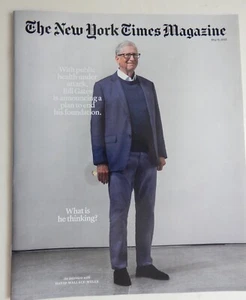 New York Times Magazine May 18 2025 Bill Gates Lacrosse Grandfamily Values - Picture 1 of 6