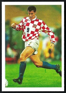 BROOKE BOND - INTERNATIONAL SOCCER STARS - #19 DAVOR SUKER, CROATIA - Picture 1 of 2